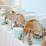Photo of a buffet in an event